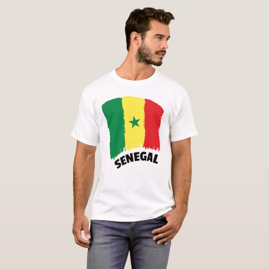 Senegal T - Shirt (Vorne ganz)