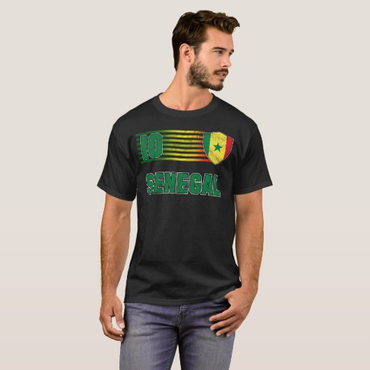 Senegal T-Shirt (Vorne ganz)
