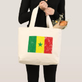 Senegal-Taschen-Tasche Jumbo Stoffbeutel (Vorderseite (Produkt))