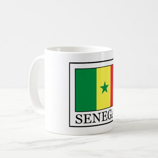 Senegal-Tasse Kaffeetasse (Vorderseite Links)