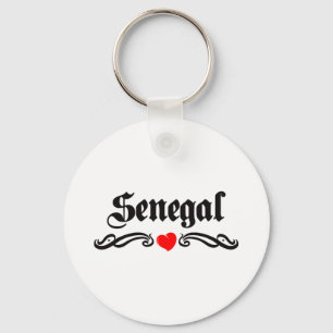 Senegal Tattoo Style Schlüsselanhänger