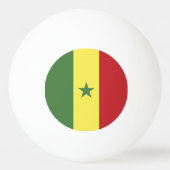 Senegal Tischtennisball (Rückseite)