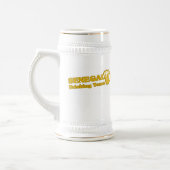Senegal Trinkteam Bierglas (Links)