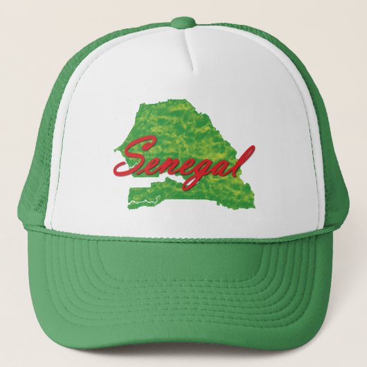 Senegal Truckerkappe (Vorderseite)
