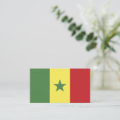 Senegal Visitenkarte (Stehend Vorderseite)
