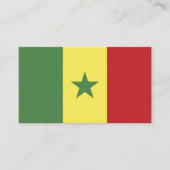 Senegal Visitenkarte (Vorderseite)