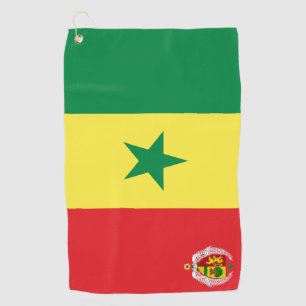 Senegal-Wappen Golfhandtuch