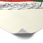Senegal-Wappen im Detail Poster (Ecke)