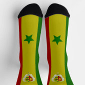 Senegal-Wappen Socken (Oben)