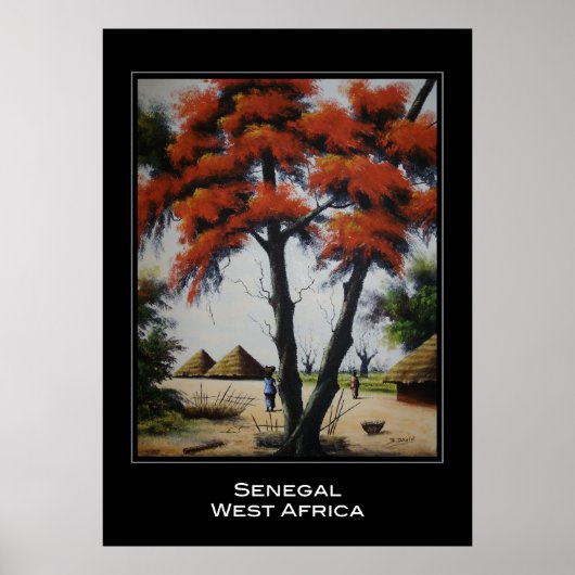 Senegalese Art Poster (Vorne)