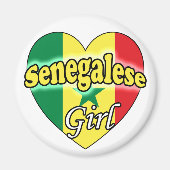 Senegalese Girl Magnet (Vorne)