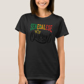 Senegalese Queen Senegal Senegalese Senegal Flag T-Shirt (Vorderseite)