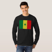 Senegalese Senegal Flag Pride Senegalese Flag T-Shirt (Vorne ganz)