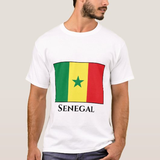 senegalesische Flagge T-Shirt (Vorderseite)