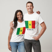senegalesische Flagge T-Shirt (Unisex)