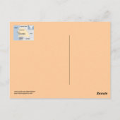 Senegalesische Kunst-Postkarte Postkarte (Rückseite)