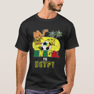 Senegalische Nationalfußballmannschaft nach Ägypte T-Shirt