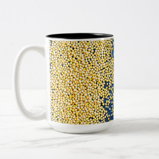Senf-Cross-Tasse Zweifarbige Tasse