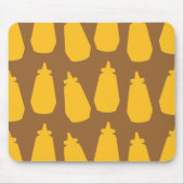 Senf Flaschen Mousepad (Vorne)