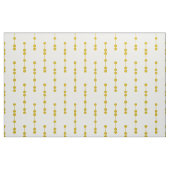Senf-gelbes geometrisches Punkt-Muster Stoff (Fat Quarter (45,7 x 55,9 cm))