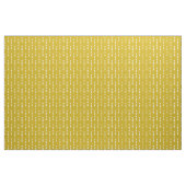 Senf-gelbes geometrisches Punkt-Muster Stoff (Yard (91,4 cm))