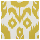 Senf gelbes Ikat Muster Stoff (Muster)