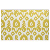 Senf gelbes Ikat Muster Stoff (Fat Quarter (45,7 x 55,9 cm))