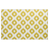Senf gelbes Ikat Muster Stoff (Fat Quarter (45,7 x 55,9 cm))