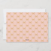 Senf Gelbes Rosa Foto Feiertagskarte (Rückseite)