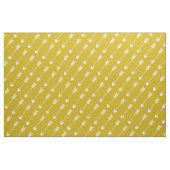 Senf-gelbes Stammes- Pfeil-Muster Stoff (Yard (91,4 cm))