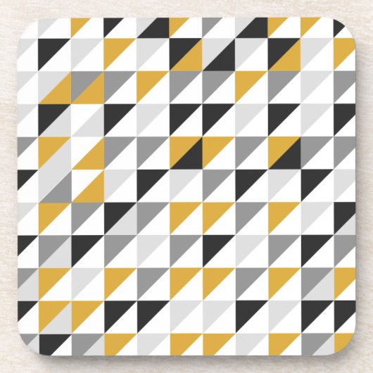 Senf, Grau, schwarzer Untersetzer (Vorderseite)