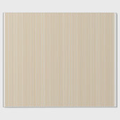 Senf/hellrosa/beige Gestrippt Elegant Geschenkpapier (Flach)