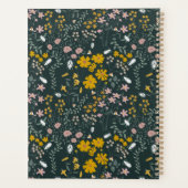 Senf Käfer und Bienen Bohemische Wildblumen Planer (Rückseite)