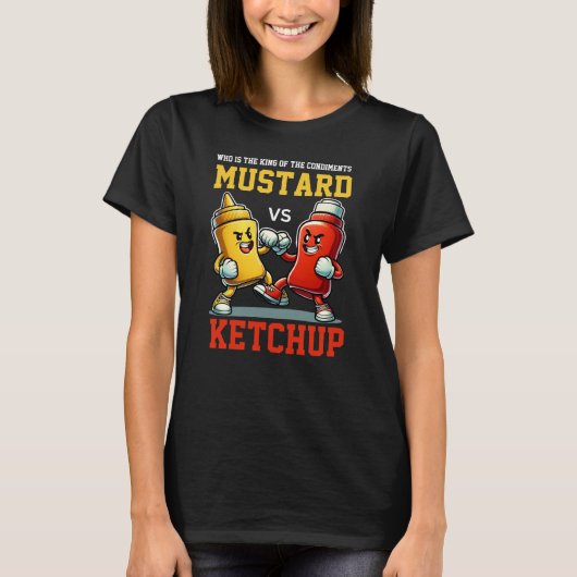 Senf/Ketchup Classic T-Shirt (Vorderseite)