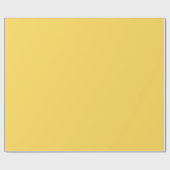 Senf-Leinenwaschpapier Geschenkpapier (Flach)