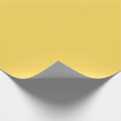 Senf-Leinenwaschpapier Geschenkpapier (Ecke)