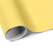 Senf-Leinenwaschpapier Geschenkpapier (Rolleneckpunkt)