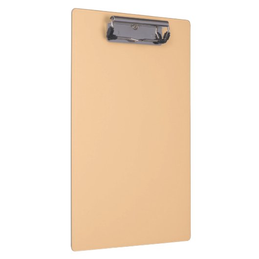Senf Orange Clipboard Klemmbrett (Rechts)
