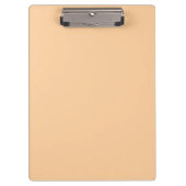Senf Orange Clipboard Klemmbrett (Vorderseite)