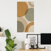 Senf-Salbei-Kreis Abstract Poster (Heimbüro)