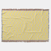 Senf Spice Moods Chevrons Decke (Vorderseite)