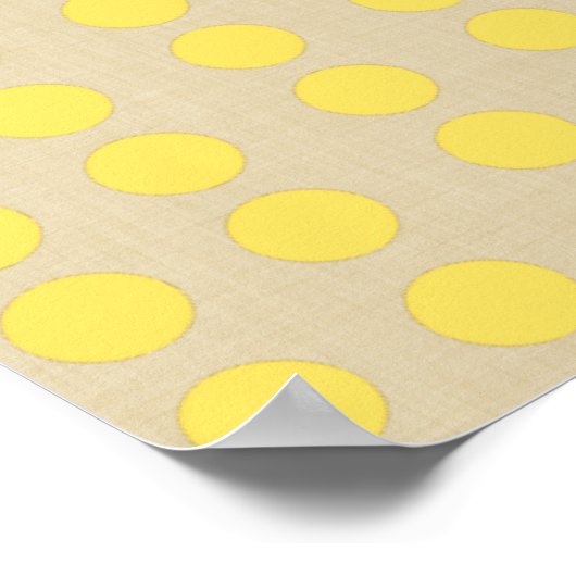 Senf Spice Moods Dots Poster (Ecke)