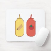 Senf u. Ketschup Mousepad (Mit Mouse)