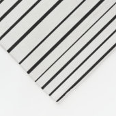 Senf und aquamarine Muster Fleecedecke (Ecke)