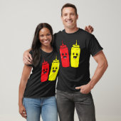 Senf- und Ketchup-Liebe T-Shirt (Unisex)