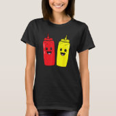 Senf- und Ketchup-Liebe T-Shirt (Vorderseite)