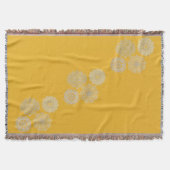 Senf und Mandalas Decke (Vorderseite)