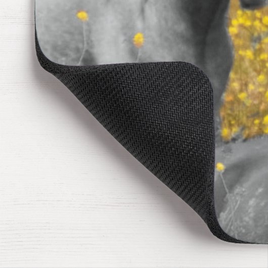 Senf und Pferde Mousepad (Ecke)