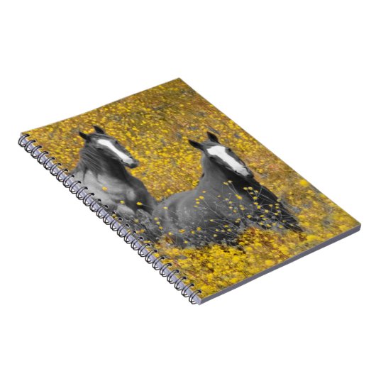 Senf und Pferde Notizblock (Rechte Seite)