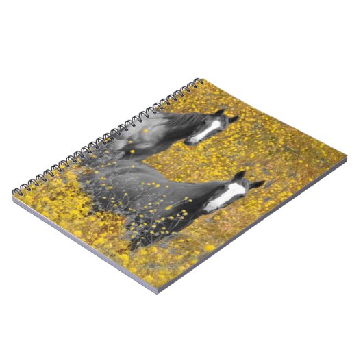 Senf und Pferde Notizblock (Linke Seite)